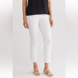 Eileen Fisher Stretch Crepe Pants ankle length size S